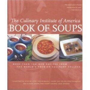 Book of Soups: More Than 100 Recipes for Perfect Soups app.‎ 10" x 9" Preowned